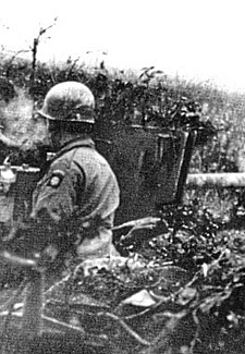 Antitank geschut van het 82ste.